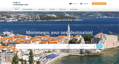 Desktop Screenshot of bookme-montenegro.com