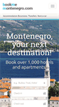 Mobile Screenshot of bookme-montenegro.com